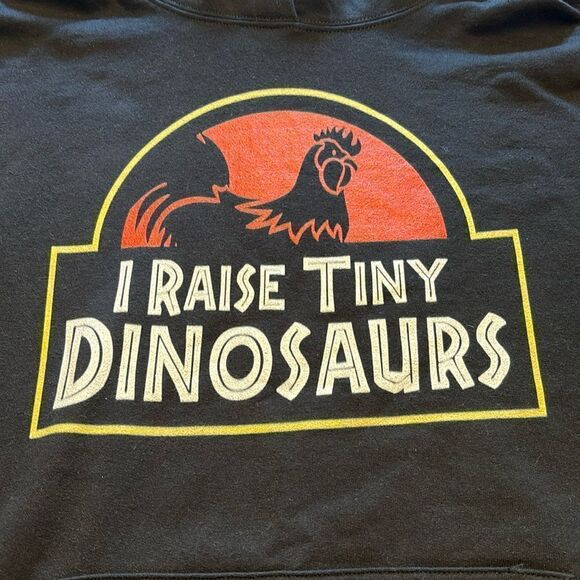 I Raise Tiny Dinosaurs Hoodie size medium - Picture 2 of 4